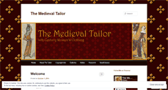 Desktop Screenshot of medievaltailor.com